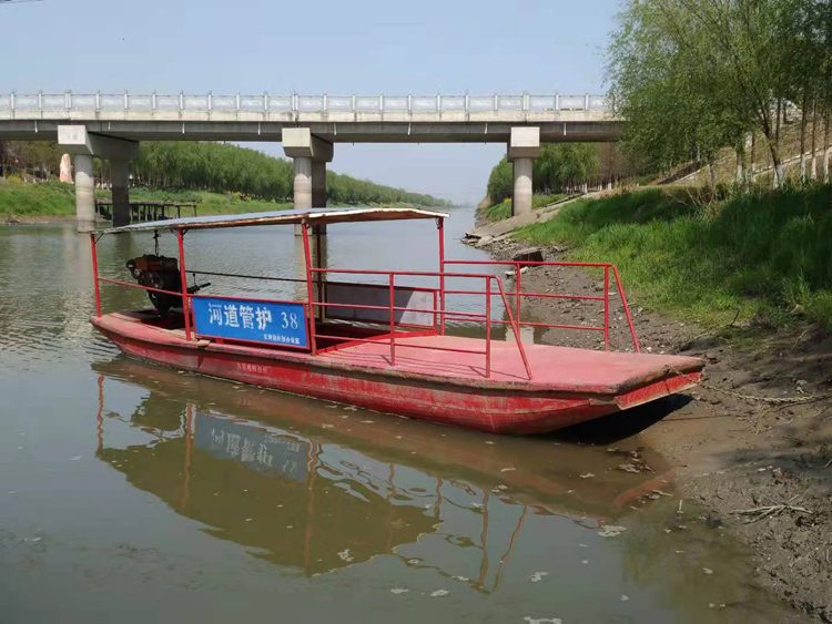 简易河道管护船(图1)